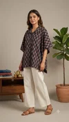 K 924 Vol 3 By Naisha Cotton Printed Ladies Kaftan Style Shirt Tops 